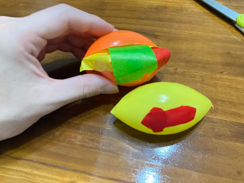 カラーボールおままごと