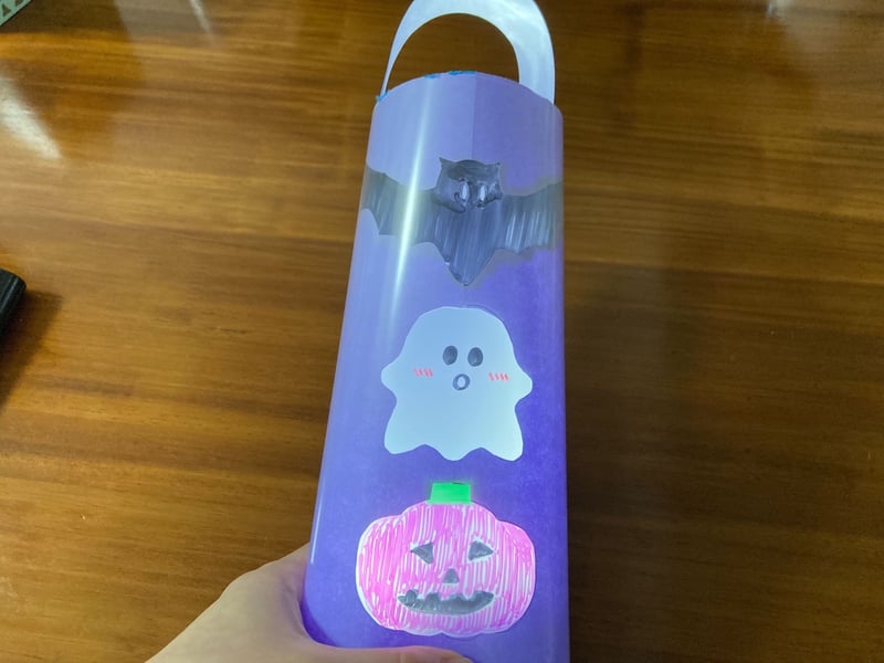 ハロウィンのランタン作り